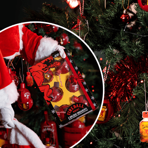 Spice Up Your Christmas Tree With Fireball Whisky!