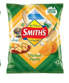 Smith's Release New Chicken Parmi Flavoured Chips!