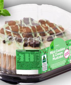 Woolworths Unveil Limited Edition Mint Cookies & Cream Mudcake