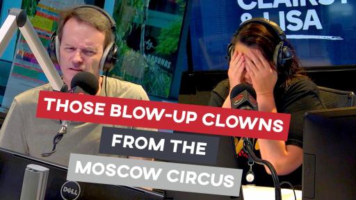 THOSE Creepy Inflatable Moscow Circus Clowns Around Perth