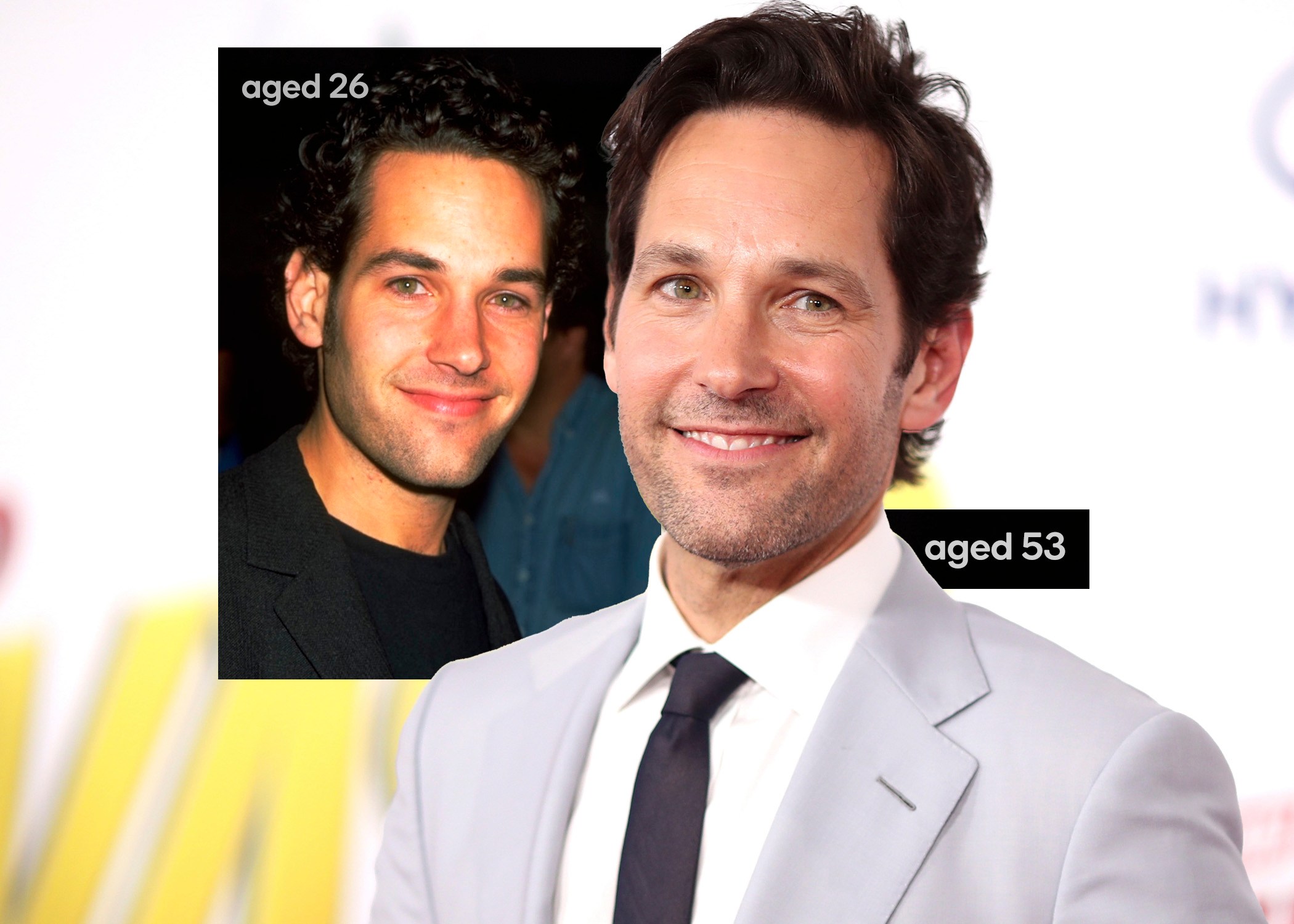 Paul Rudd Over Time Paul Rudd Reveals His Secret To Looking Young, & It's Shockingly Simple