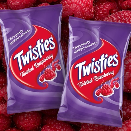 Twisties Are Releasing A Limited Edition Twisted Raspberry Flavour