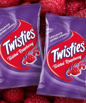 Twisties Are Releasing A Limited Edition Twisted Raspberry Flavour