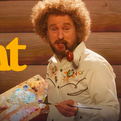 The Internet Is Losing It Over Owen Wilson As 'Bob Ross' In Movie That's Not A Biopic