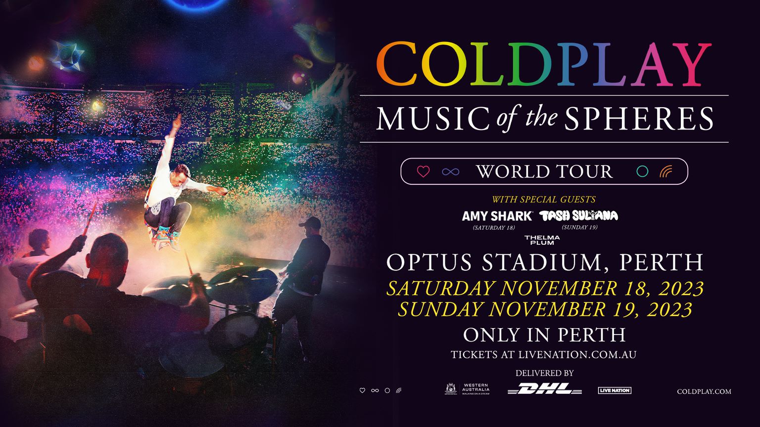 'Incredible Demand' Coldplay Announce SECOND PerthExclusive Show