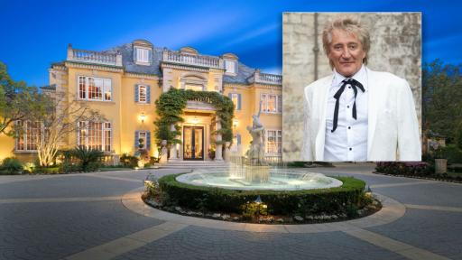 Do Ya Think This $100 Million Mansion Is Sexy? Rod Stewart’s Compound Hits The Market!