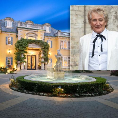 Do Ya Think This $100 Million Mansion Is Sexy? Rod Stewart’s Compound Hits The Market!
