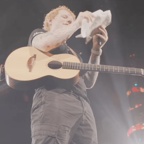 Gender Reveal At Ed Sheeran Concert Goes... Wrong