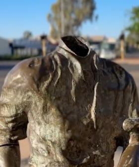 Kalgoorlie's Famous Paddy Hannan Statue Decapitated