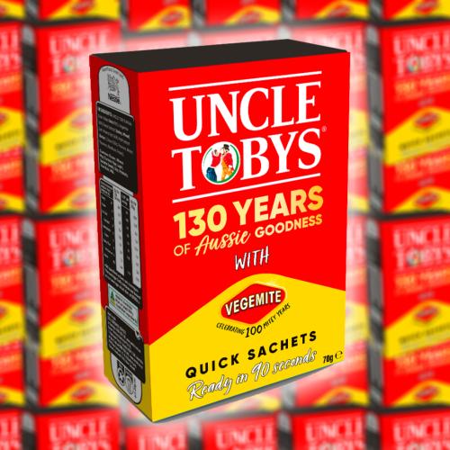 Would You Eat Vegemite-Flavoured Oats? Uncle Tobys Just Unveiled This Aussie-As Brekky Idea