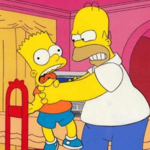 'Times Have Changed': Homer Stops Choking Bart on The Simpsons
