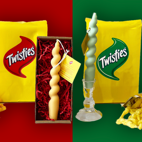 Twisties Have Launched A Scented Candle Collection For Some Reason