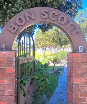 Here's Why The Bon Scott Memorial Gate At Freo Cemetery Are Missing