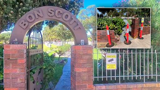 Here’s Why The Bon Scott Memorial Gate At Freo Cemetery Are Missing