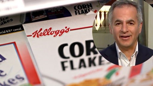 Kellogg’s CEO Gary Pilnick Cops Backlash For Suggesting Eating Cereal For Dinner