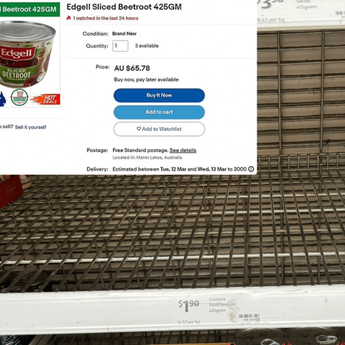 eBay Exploitation: Aussies Grapple With Beetroot Shortage As Prices Skyrocket