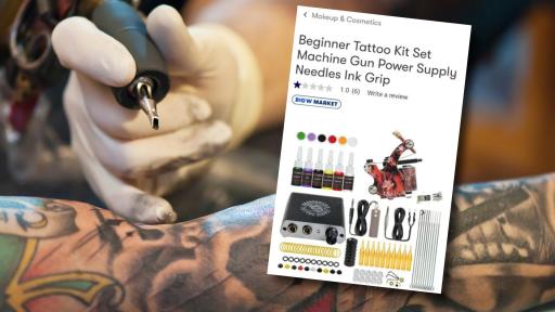 At-Home Tattoo Kits Pulled After Being Spotted on Big W Market
