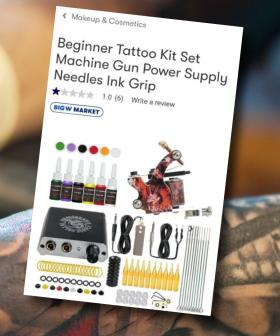 At-Home Tattoo Kits Pulled After Being Spotted on Big W Market