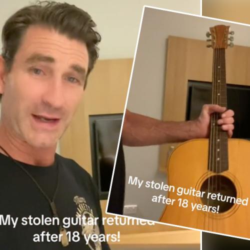 Pete Murray’s Stolen Guitar Returned After 18 Years… By Thief’s Ex-Partner