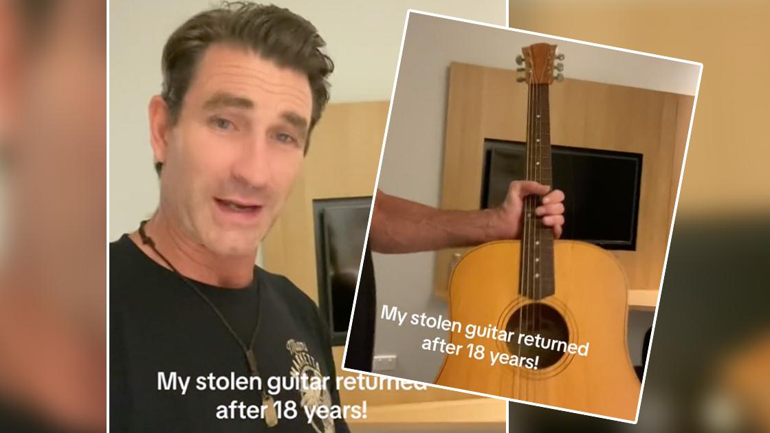 Pete Murray's Stolen Guitar Returned After 18 Years... By Thief's Ex-Partner - Vimarsana News