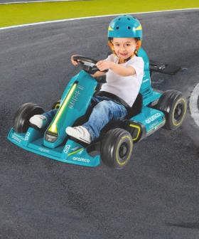 The Internet Is Losing It Over This $199 Aston Martin F1 Go Kart for Kids
